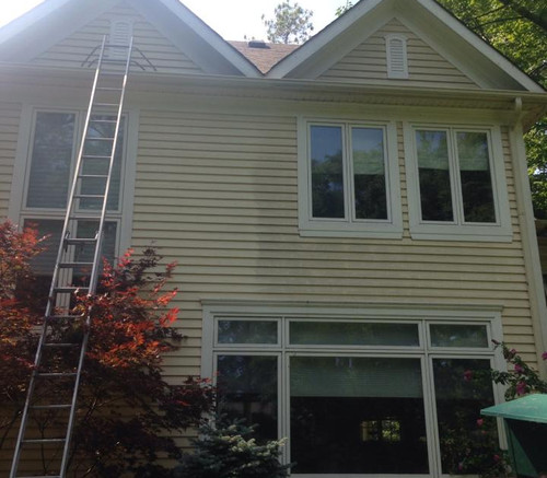 Exterior House Power Washing